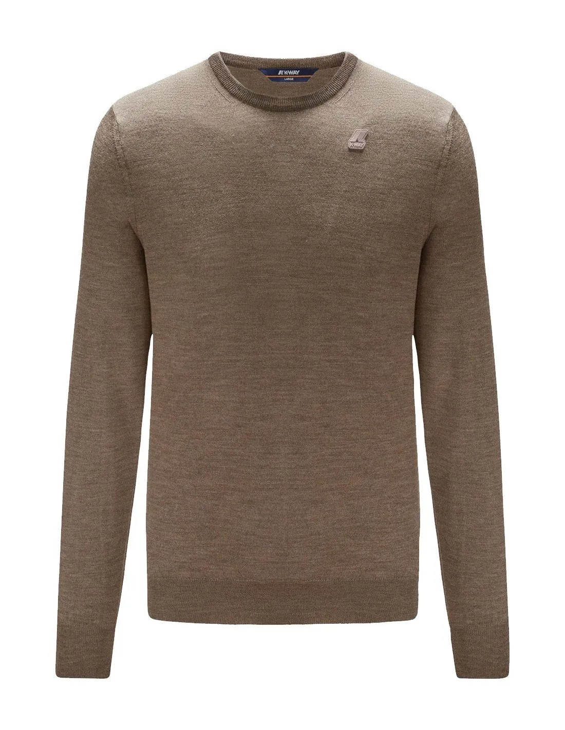 Pullover K-way uomo K6113BW Sebastien merino beige