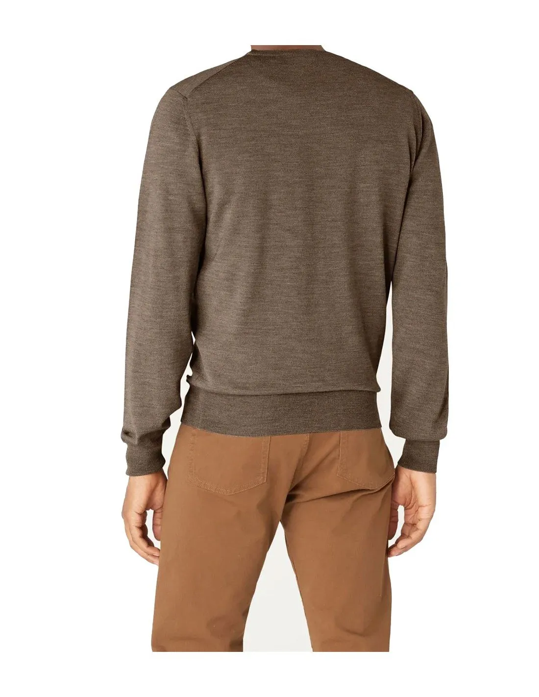 Pullover K-way uomo K6113BW Sebastien merino beige