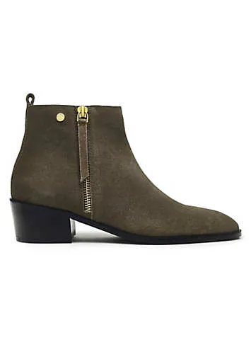 Radley London Green Sloane Gardens 2 Casual Outside Zip Booties | Grattan