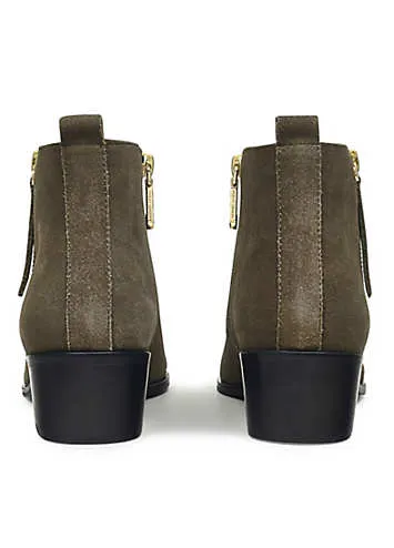 Radley London Green Sloane Gardens 2 Casual Outside Zip Booties | Grattan