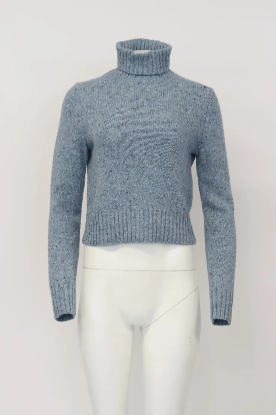 RE/DONE WOOL BLEND TURTLENECK SWEATER SMALL