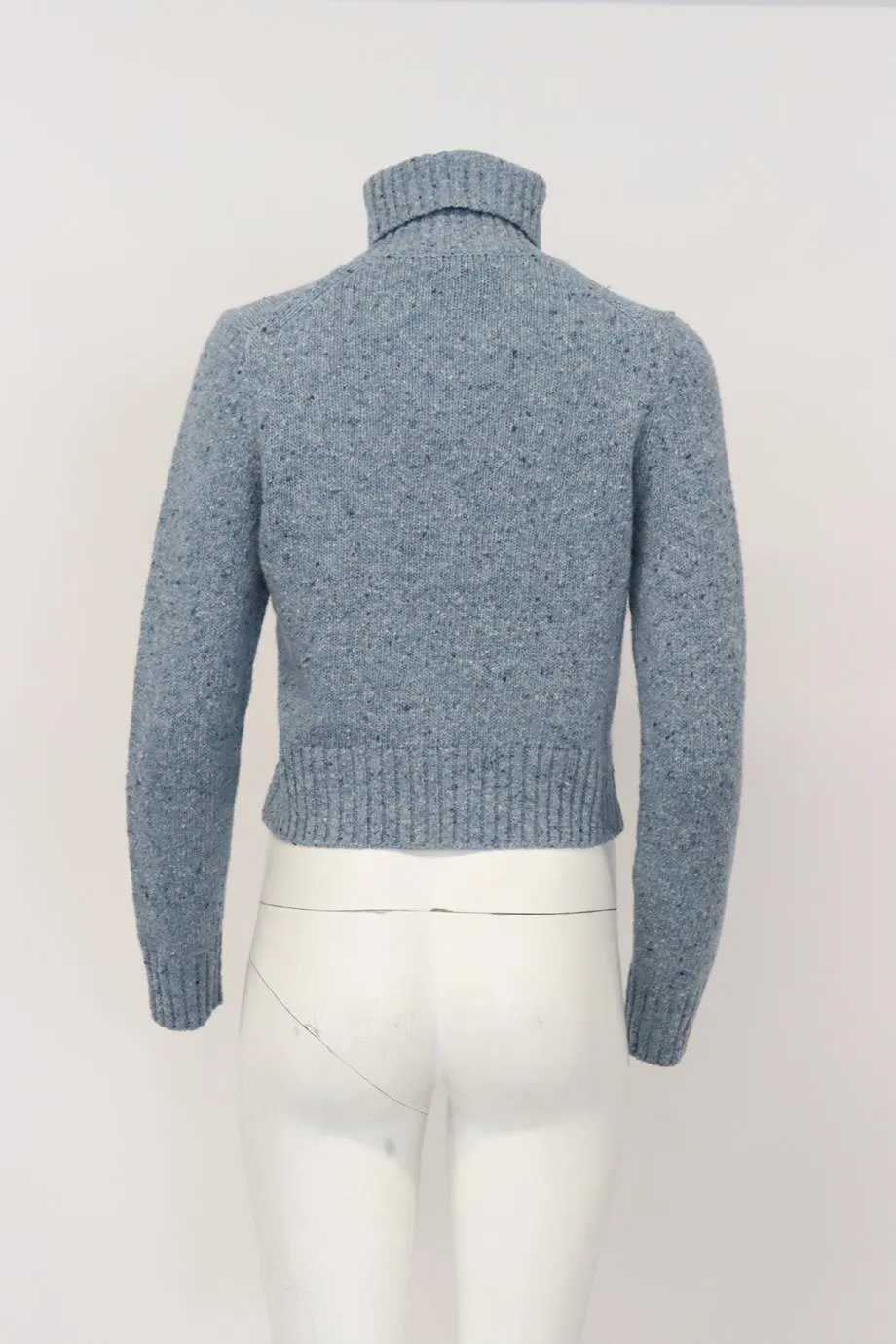 RE/DONE WOOL BLEND TURTLENECK SWEATER SMALL