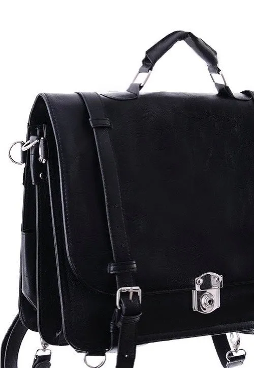 Restyle - Classic Messenger Black - Bag