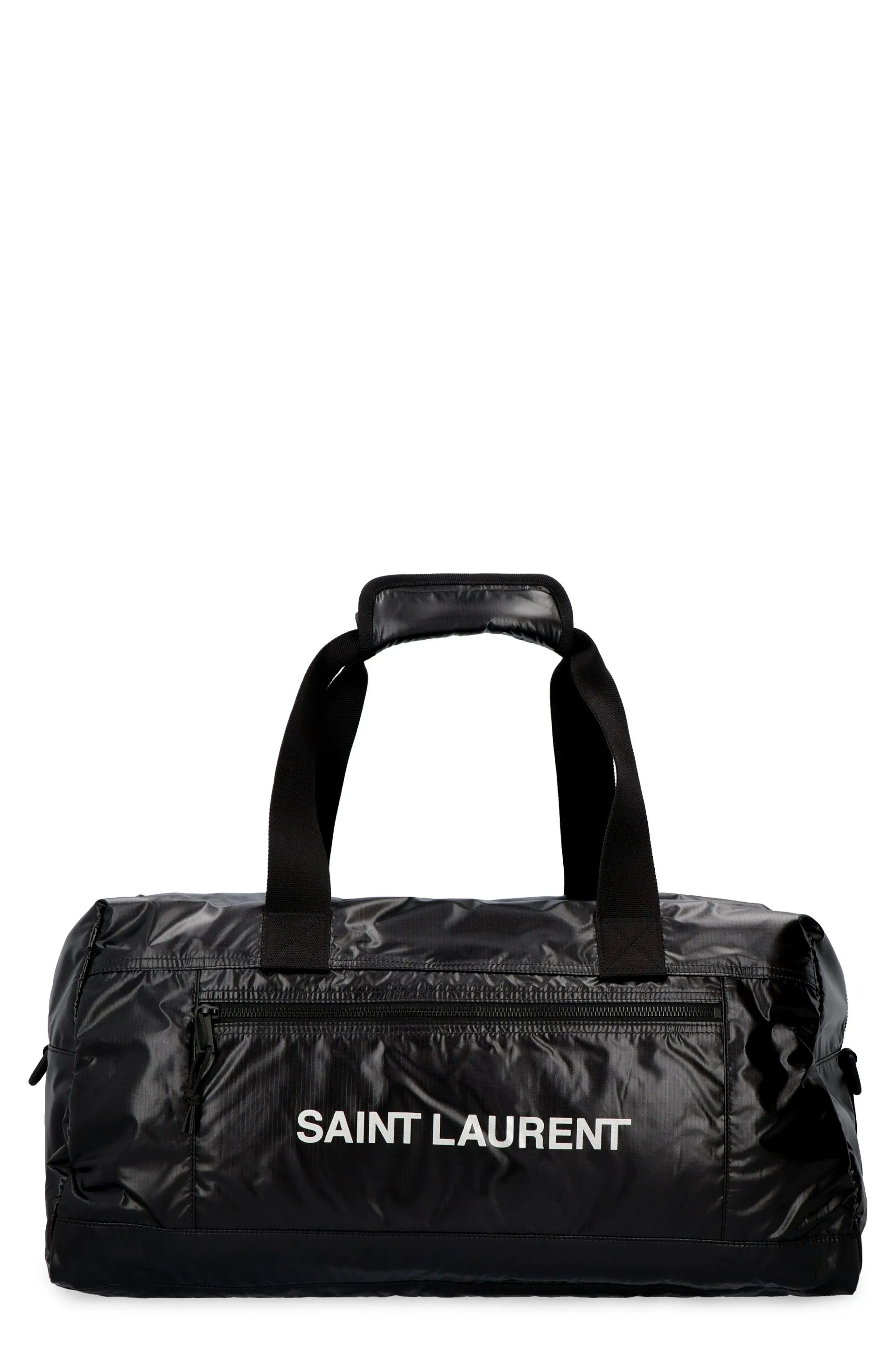 SAINT LAURENT Logo-Print Duffel Handbag for Men