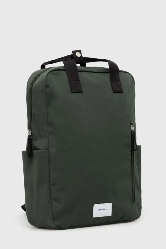 Sandqvist backpack Knut green color SQA2273