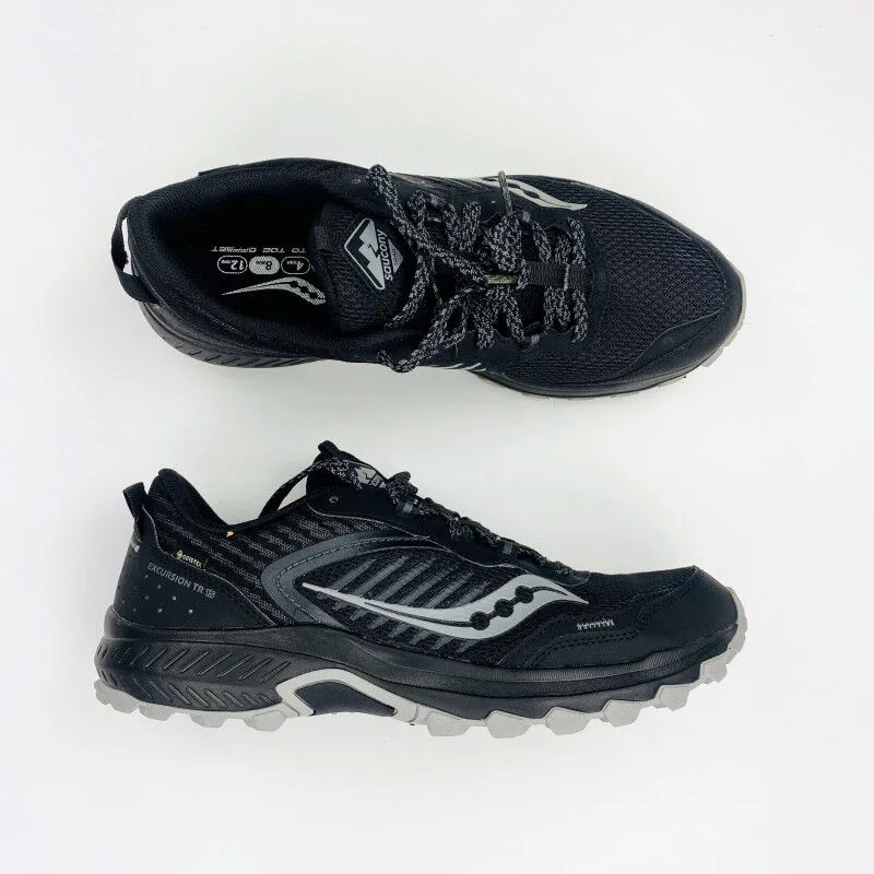 Saucony Excursion Tr15 GTX - Second Hand Trail running shoes - Men's - Black - 44.5 | Hardloop