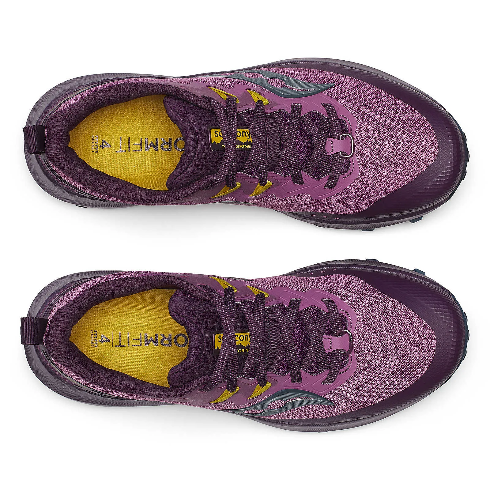 Saucony Women's Peregrine 14 Trail Running Shoes Plum / Eggplant