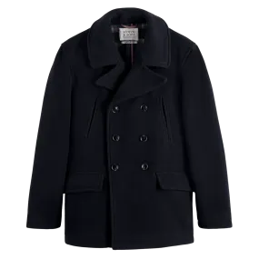 Scotch & Soda Wool Blend Peacoat