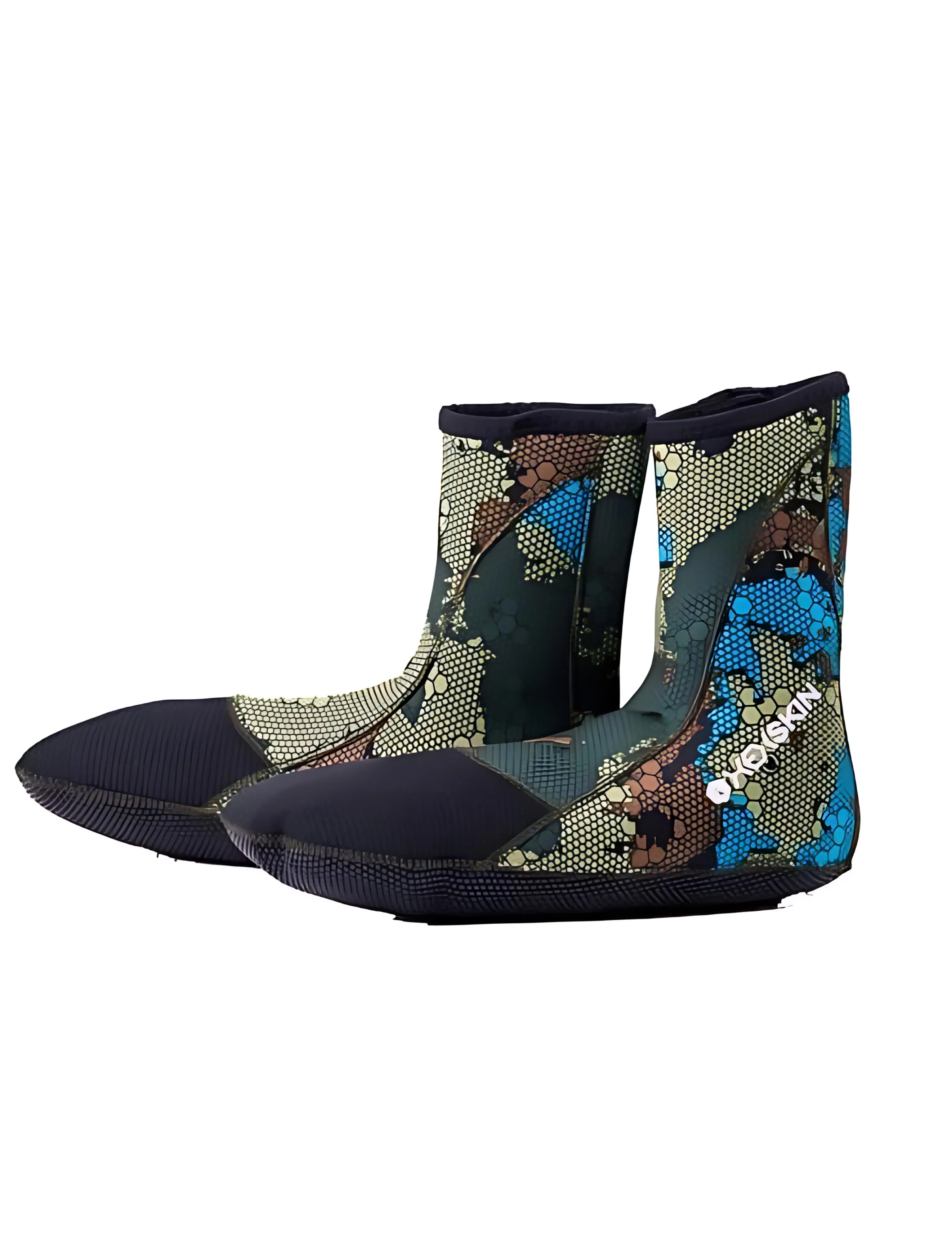 Sea Grass Camo Diving Booties