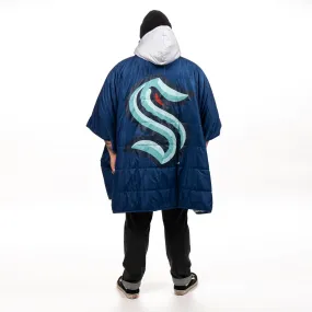 Seattle Kraken Hockey Poncho