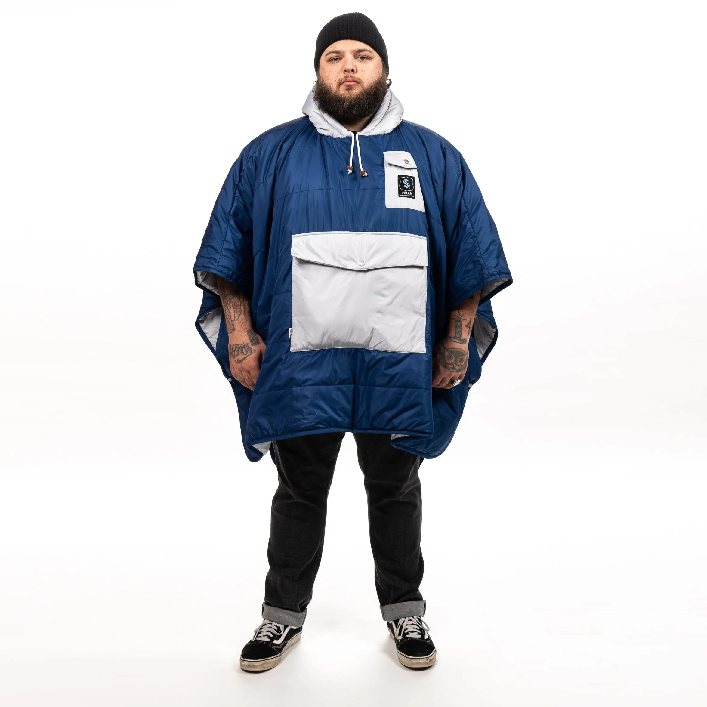 Seattle Kraken Hockey Poncho