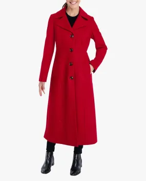 SINGLE BREASTED MAXI PEACOAT