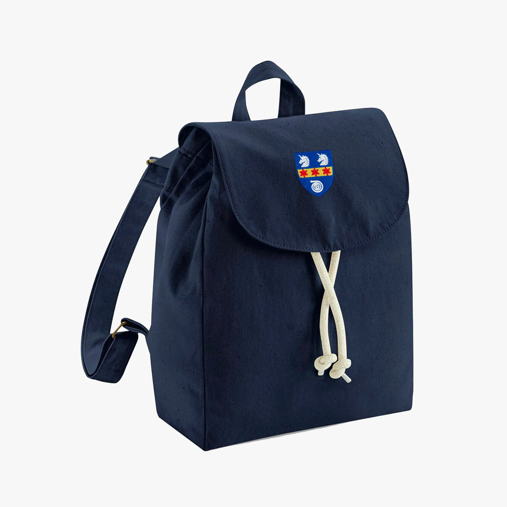 St Hilda's College Organic Cotton Mini Backpack