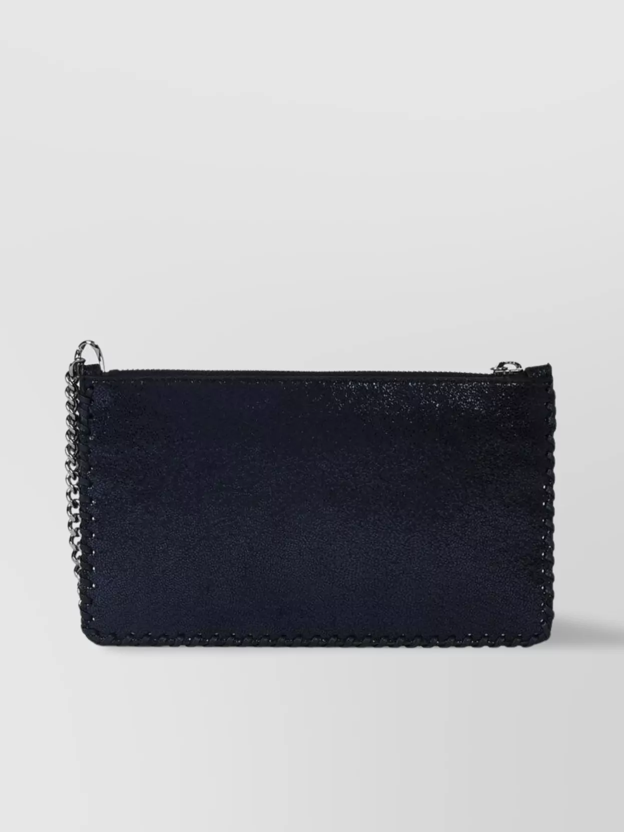 Stella Mccartney   Mini clutch bag with chain strap and embellished detail