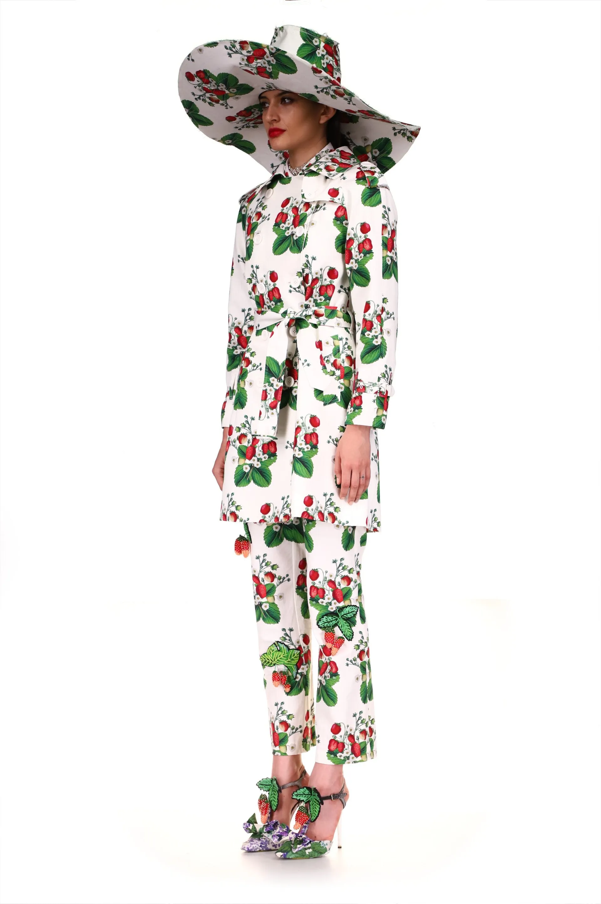 'STRAWBERRY FIELDS' WOMEN'S TRENCH