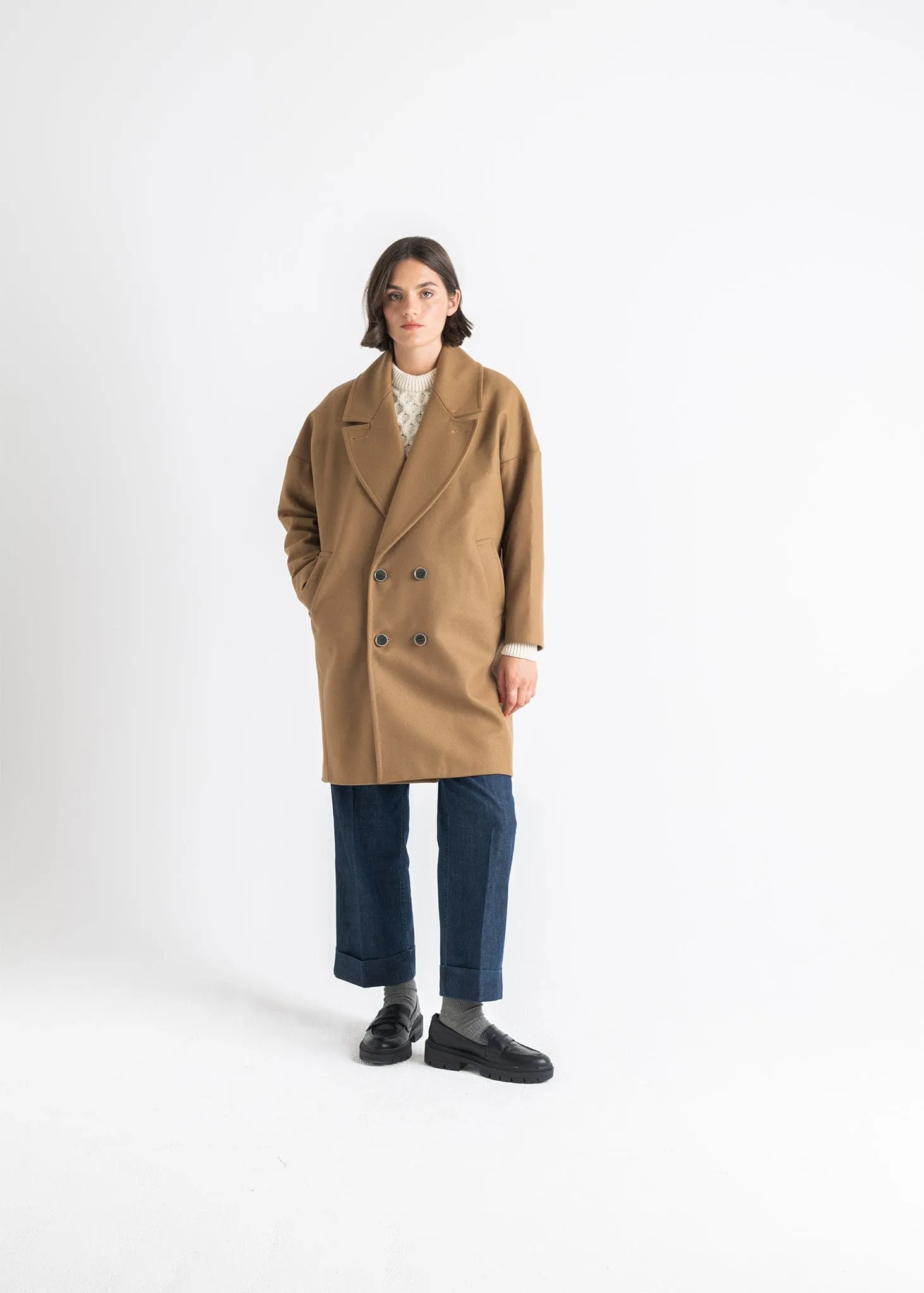 Susie Peacoat Camel