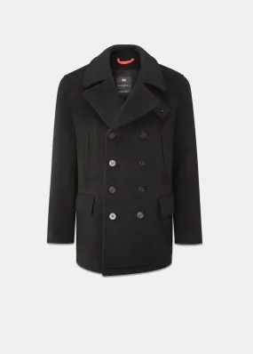 Tartan Churchill Peacoat Black Stewart