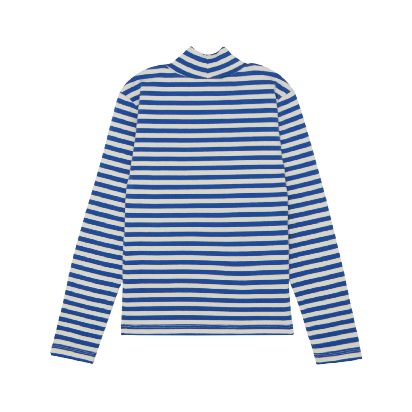 The Campamento Blue Stripes Turtleneck Kids Shirt