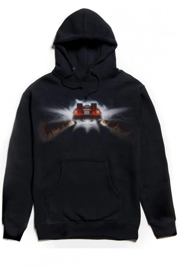 THE HUNDREDS 88 PULLOVER HOODED SWEATSHIRT // BLACK