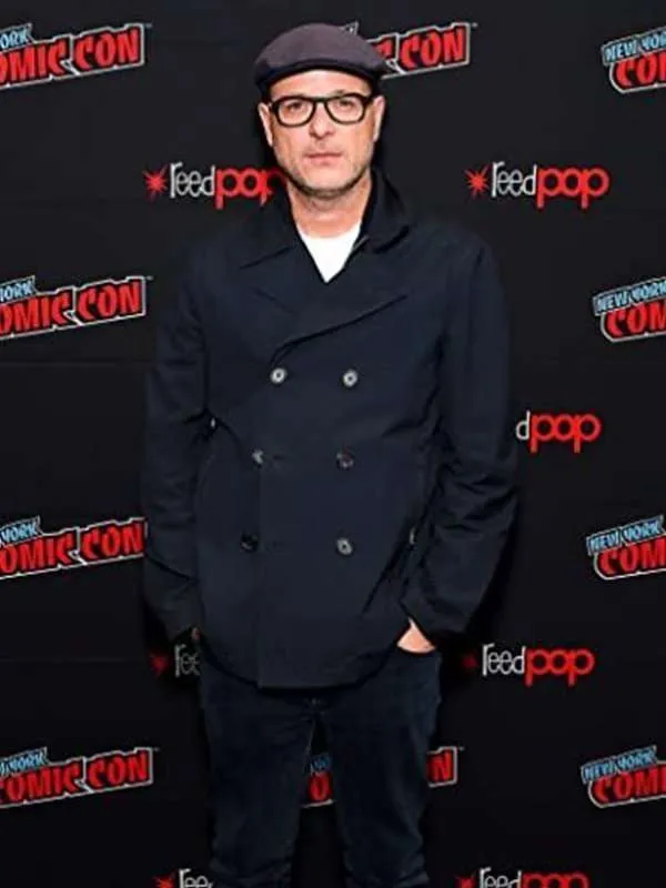 The King's Man Premiere Events Matthew Vaughn Peacoat