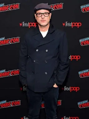 The King's Man Premiere Events Matthew Vaughn Peacoat