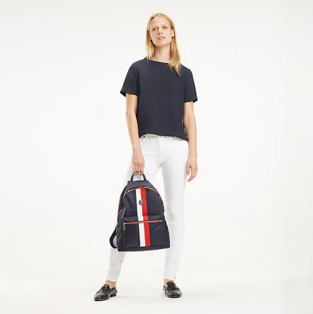 Tommy Hilfiger Poppy SIGNATURE TAPE LAPTOP BACKPACK 6861