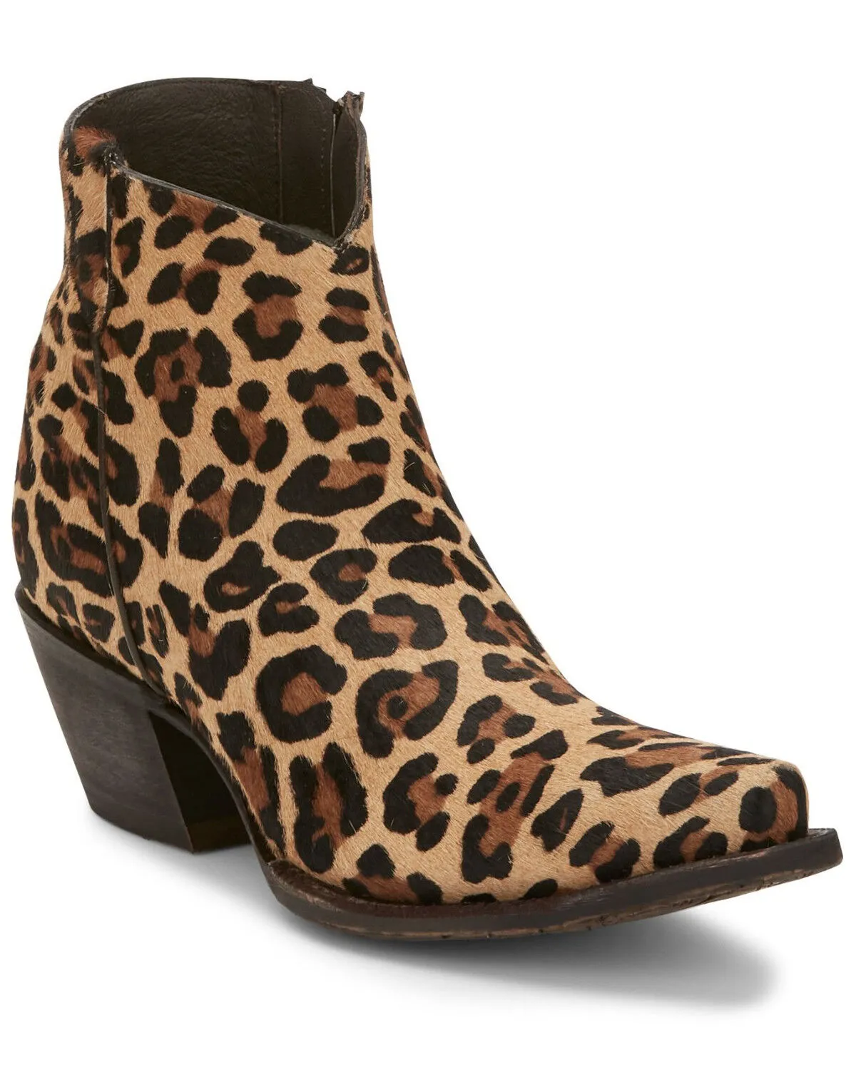 Tony Lama Women's Anahi Wildcat Fashion Booties - Snip Toe