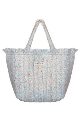 Tote Ditsy Flowers Light Blue