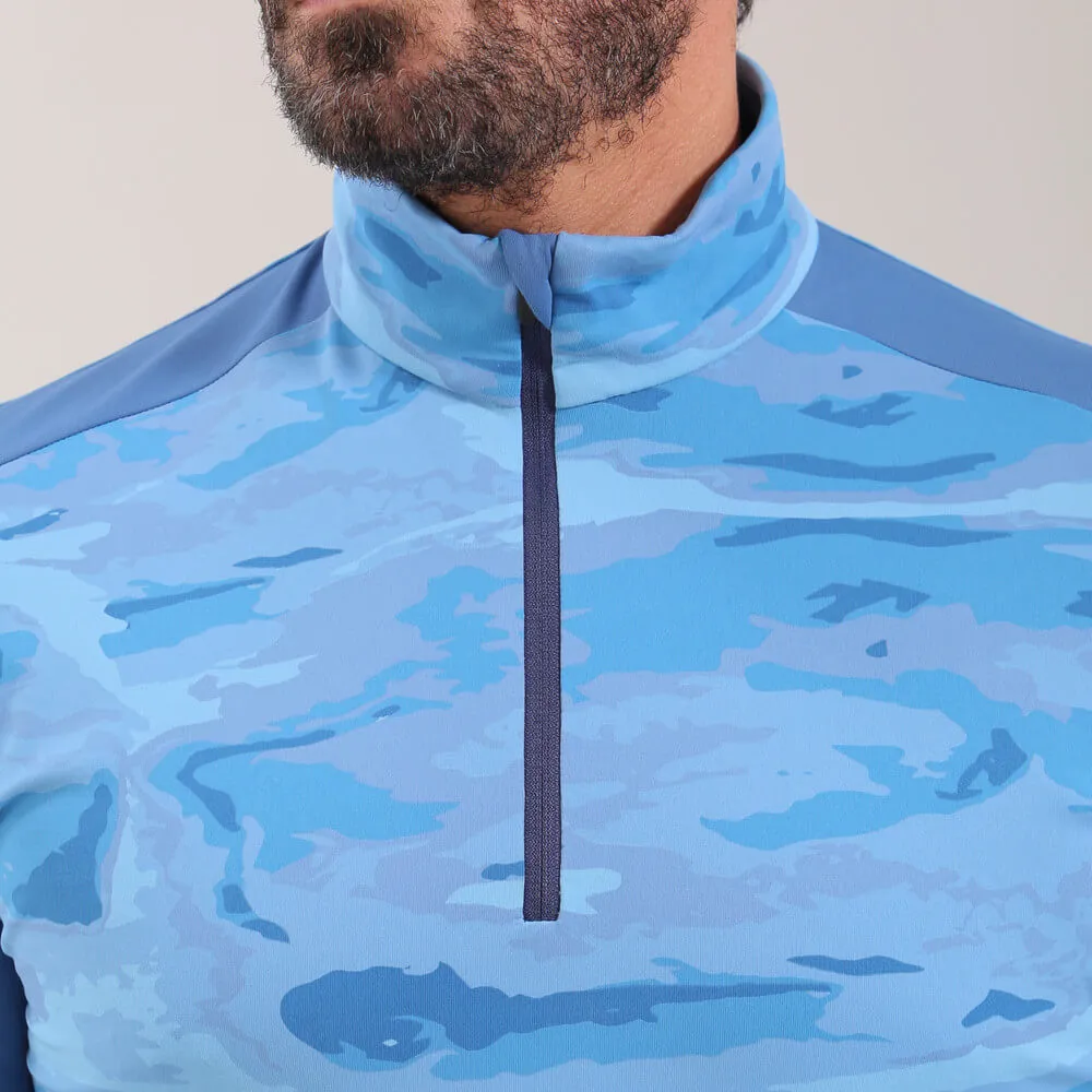 TROTTER | CAMO PRO THERM QUARTER ZIP