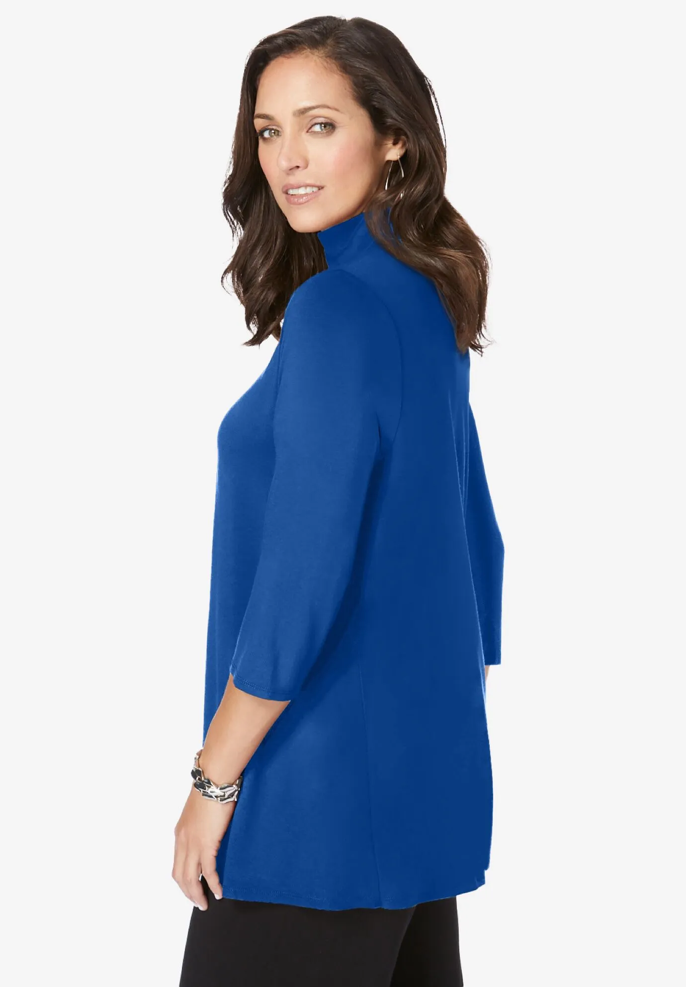 Turtleneck Swing Tunic