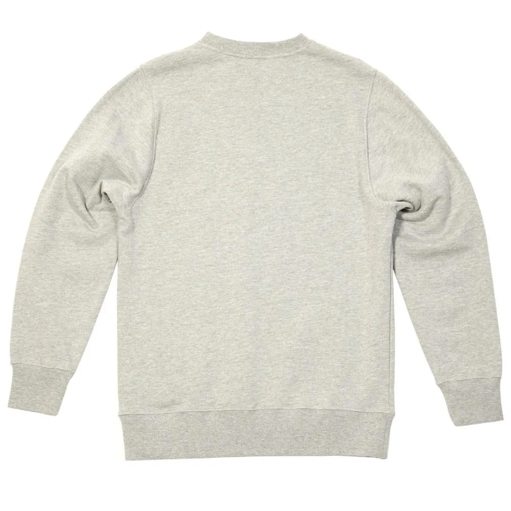 Undefeated UND Basic Pullover CrewGrey Heather