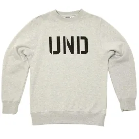 Undefeated UND Basic Pullover CrewGrey Heather