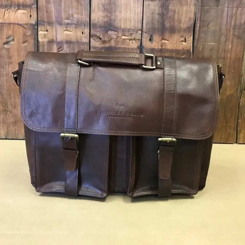 Urban Explorer Back Sleeve Messenger Bag Tan