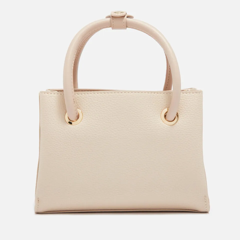 Valentino Alexia Logo-Detailed Faux Leather Tote Bag