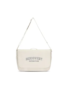 Varsity Messenger Bag Ivory