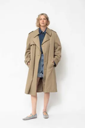 vintage Trench - Tan