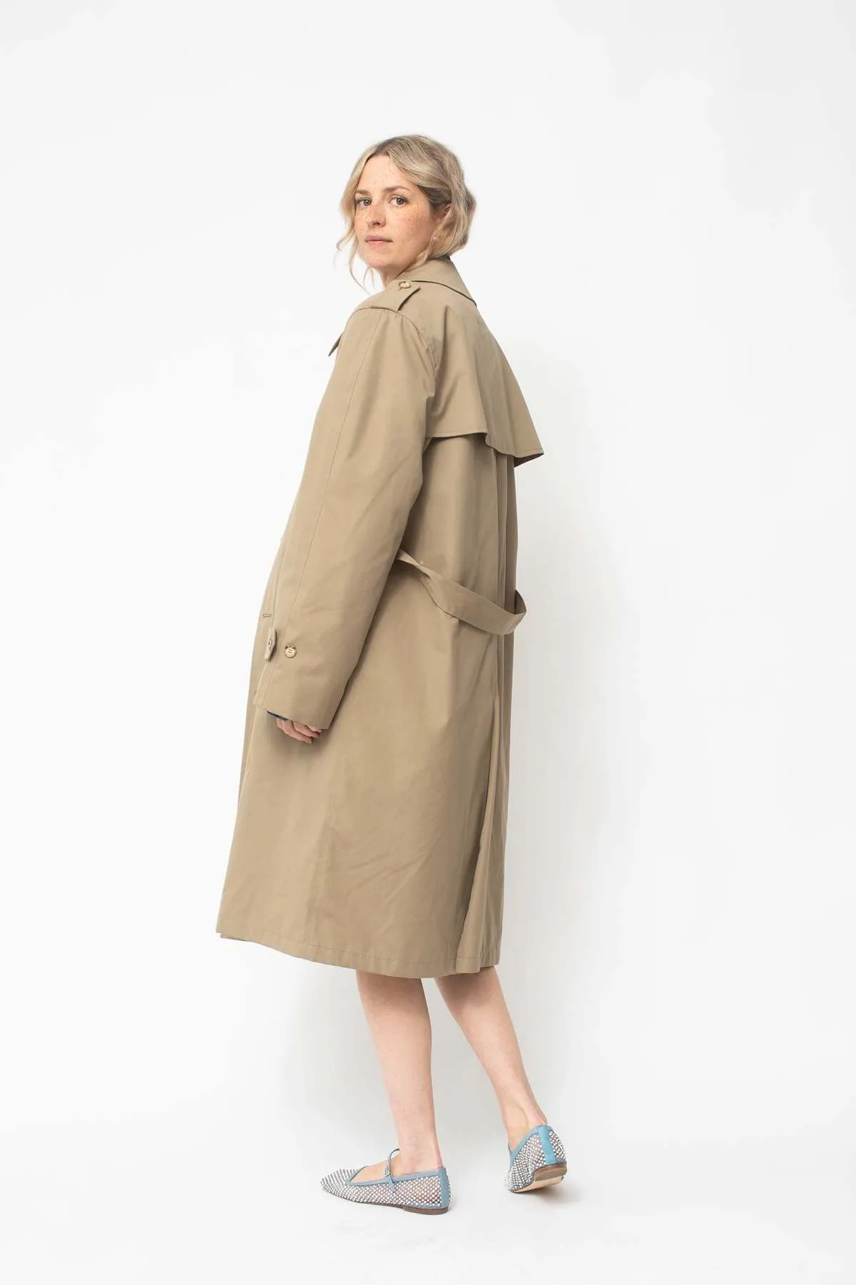 vintage Trench - Tan