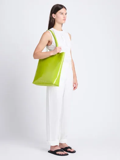 Walker Patent Leather Tote