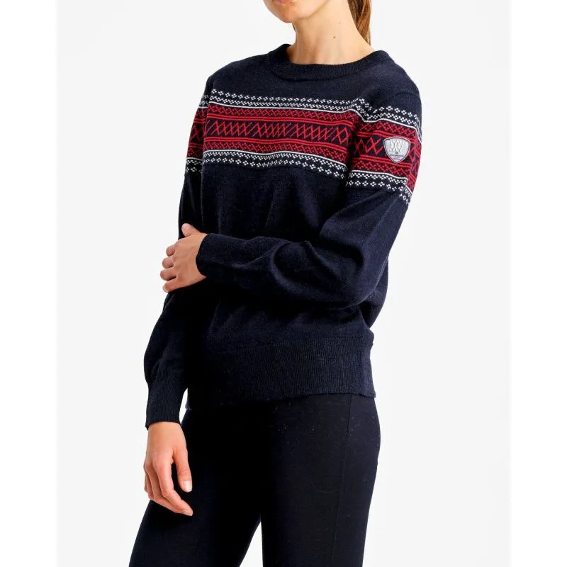 We Norwegians  Signature Crew Neck - Pullover in lana merino - Donna