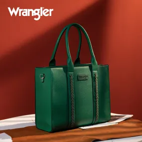 WG70-8317  Wrangler Carry-All Tote/Crossbody - Dark Green