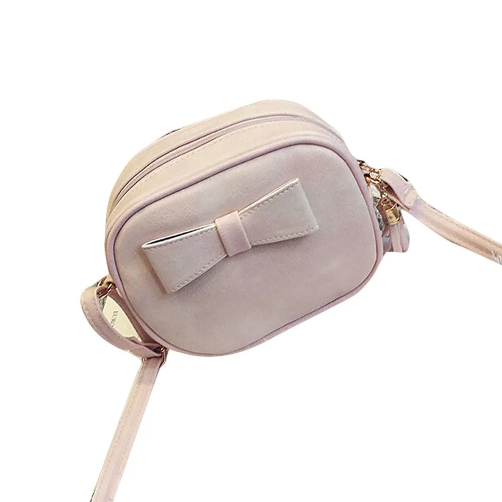 Women Bag Leather Bowknot women messenger bags Hbag crossbody Shoulder Bag Coin clutch Women's hbags Lady's bolso