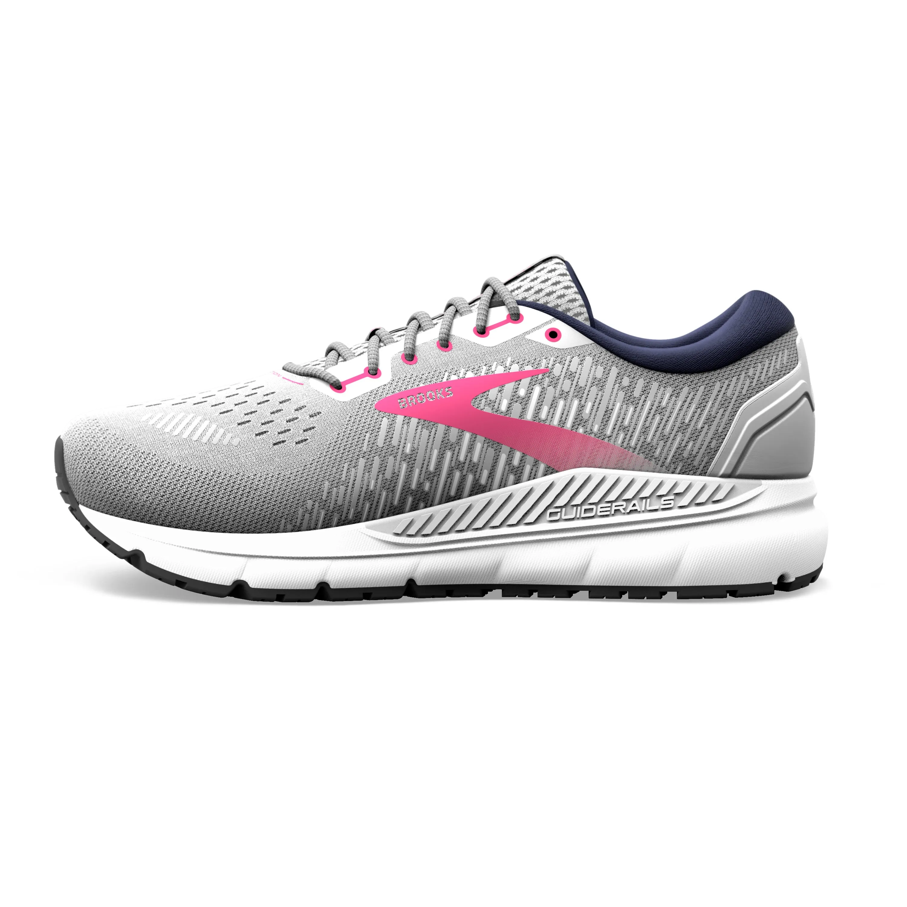 Women's Brooks Addiction GTS 15 Color: Oyster/Peacoat/Rose (WIDE WIDTH)