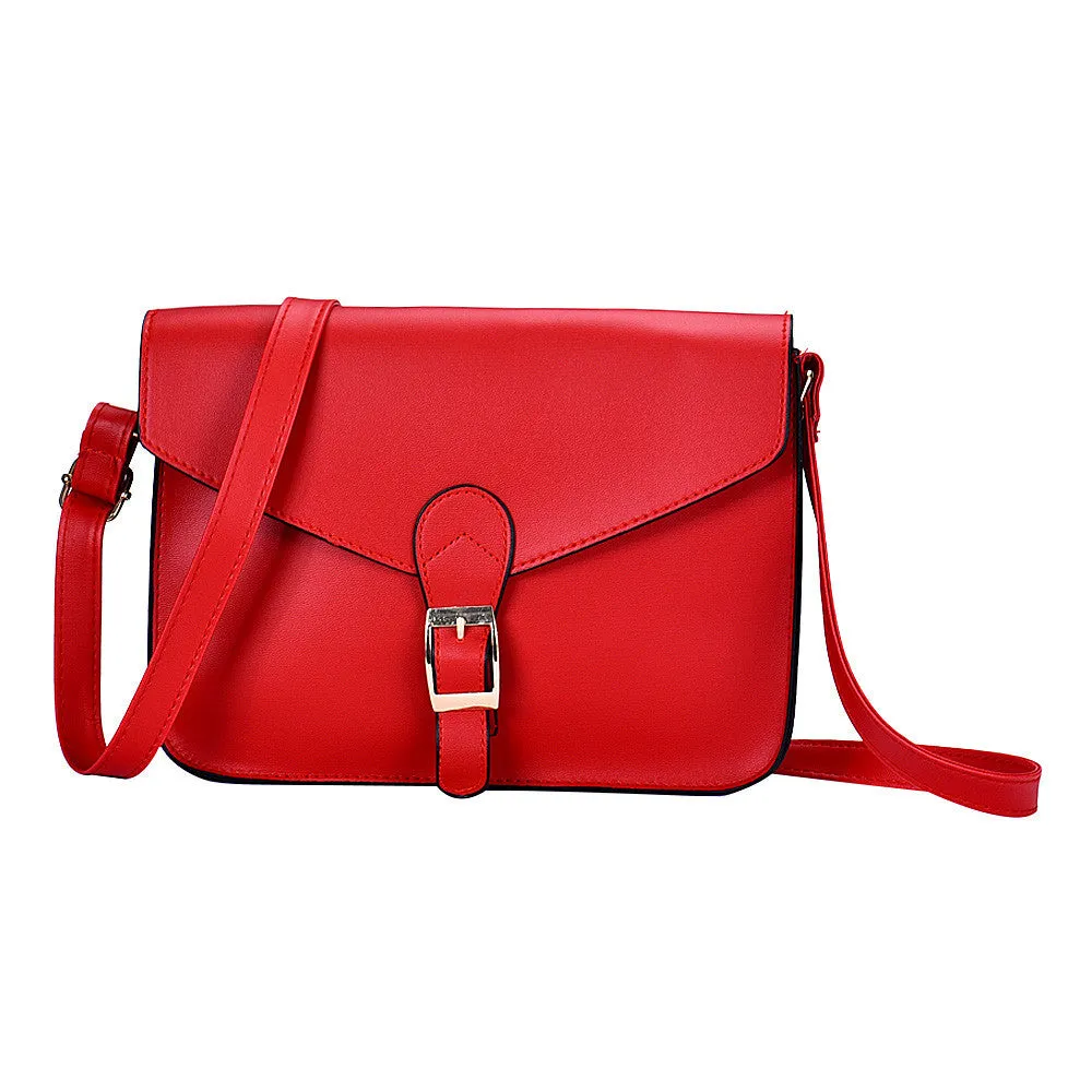 Women's Imitation Leather Hbag Retro Vintage Messenger Bag Tote Lady Satchel Shoulder Bags Crossbody bag Bolsas