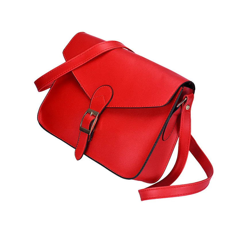 Women's Imitation Leather Hbag Retro Vintage Messenger Bag Tote Lady Satchel Shoulder Bags Crossbody bag Bolsas